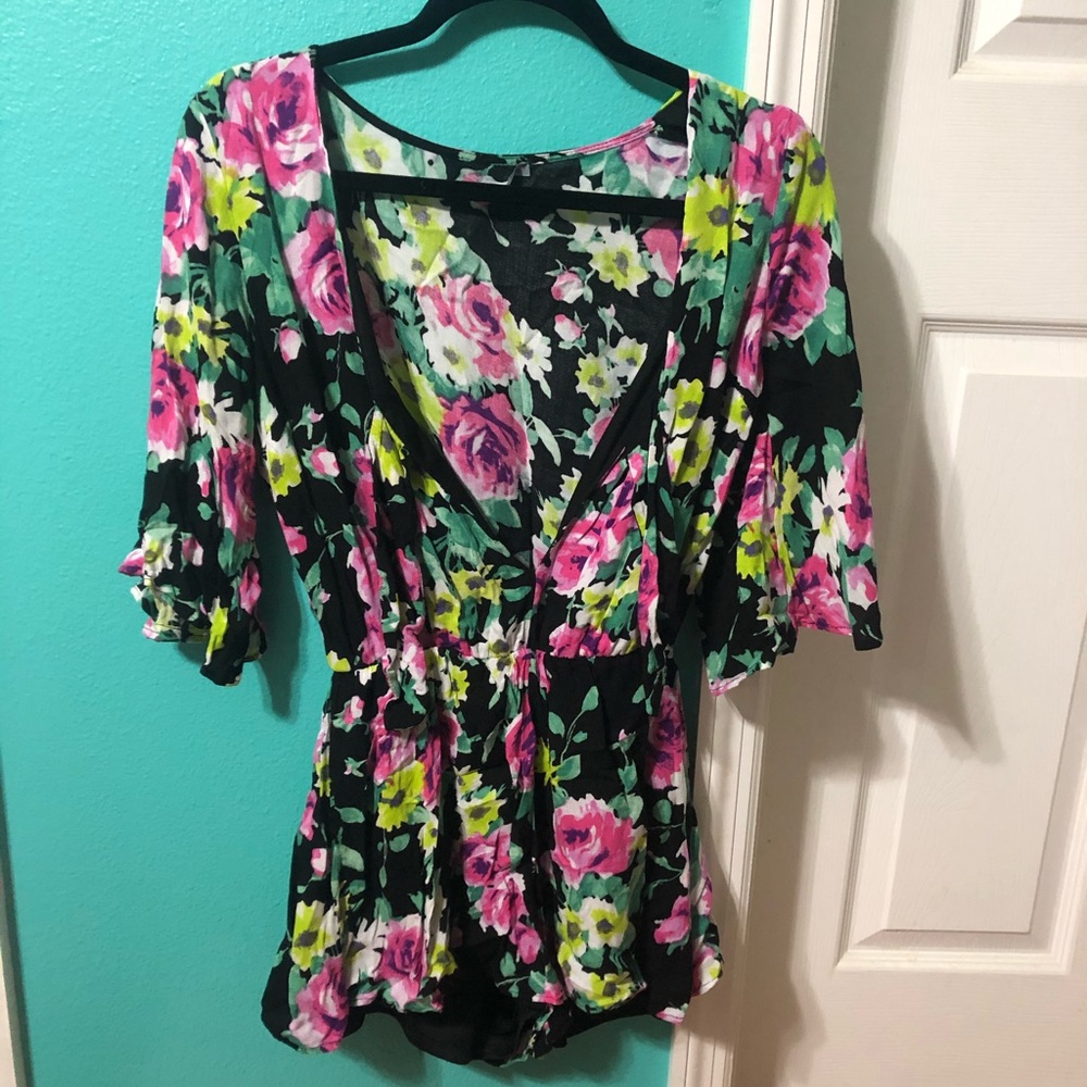 Floral Romper